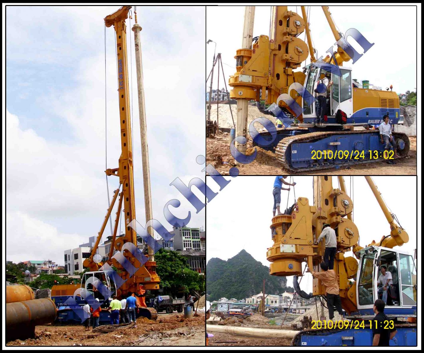 Máy khoan cọc nhồi Bauer BG25C - Bored piles drilling machine BG25C
